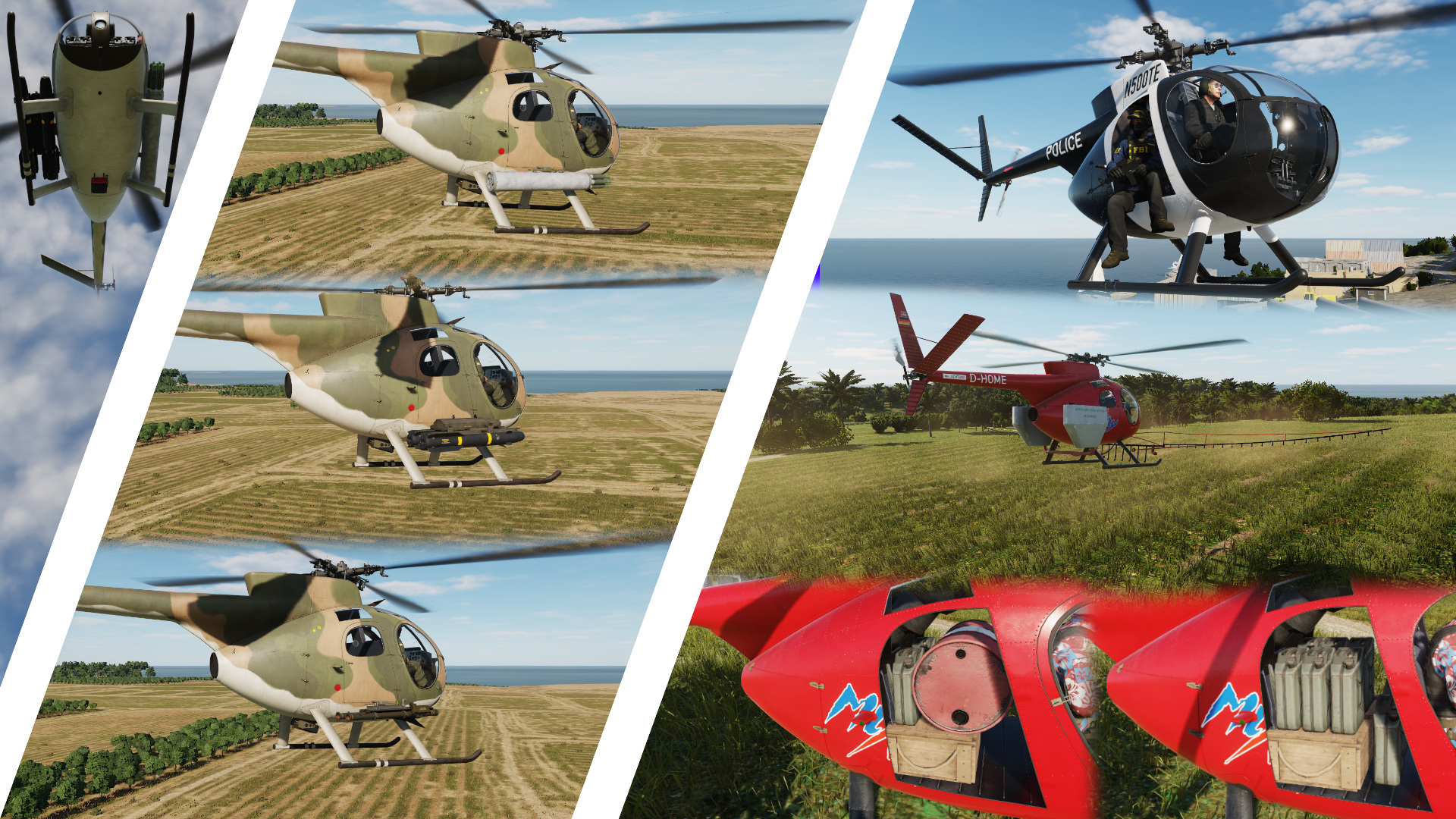 OH-6A Weapons & Attachments Mod v2.2 *Updated for OH-6A v1.5*