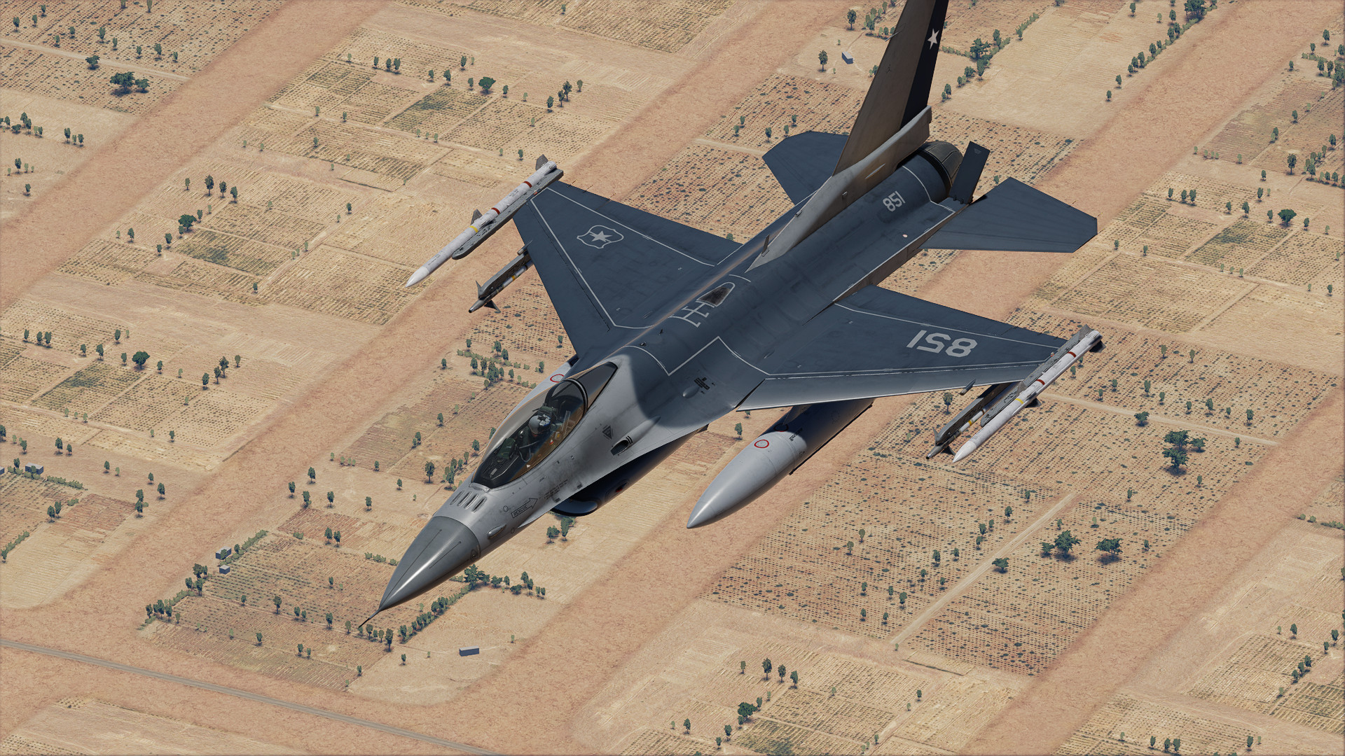 Fuerza Aerea de Chile - G3 F-16C Hill 3 Tone Gray