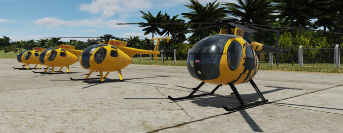 Little Birds of the Valley Isle - AH-6J/MH-6J Liveries (pack of 7)