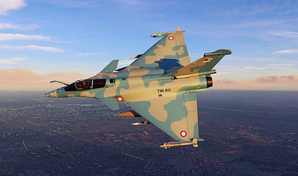 Indonesian Air Force Rafale | TNI AU | RAF Split Air | Skin Mod