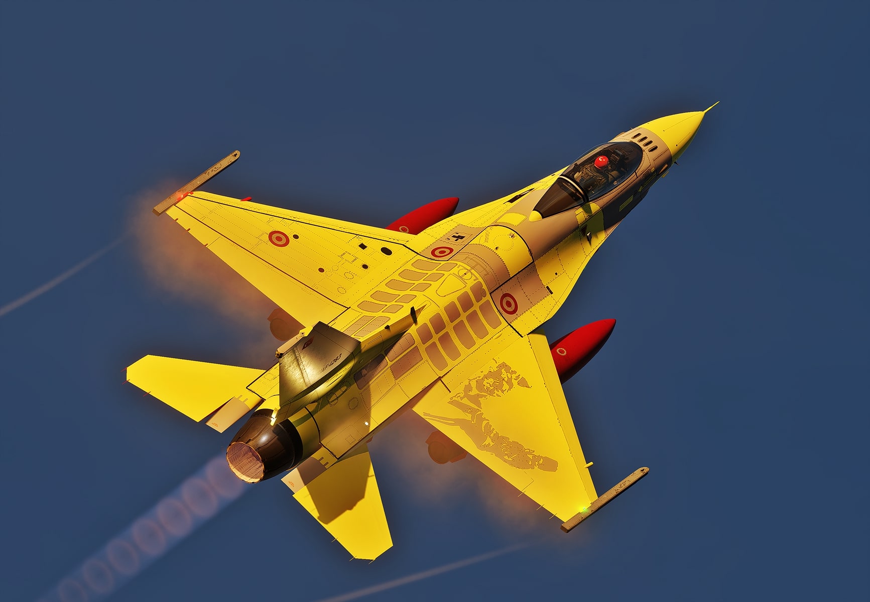 Turkish Air Force (TurAf) F-16 C Fictional 37.Th Year Livery