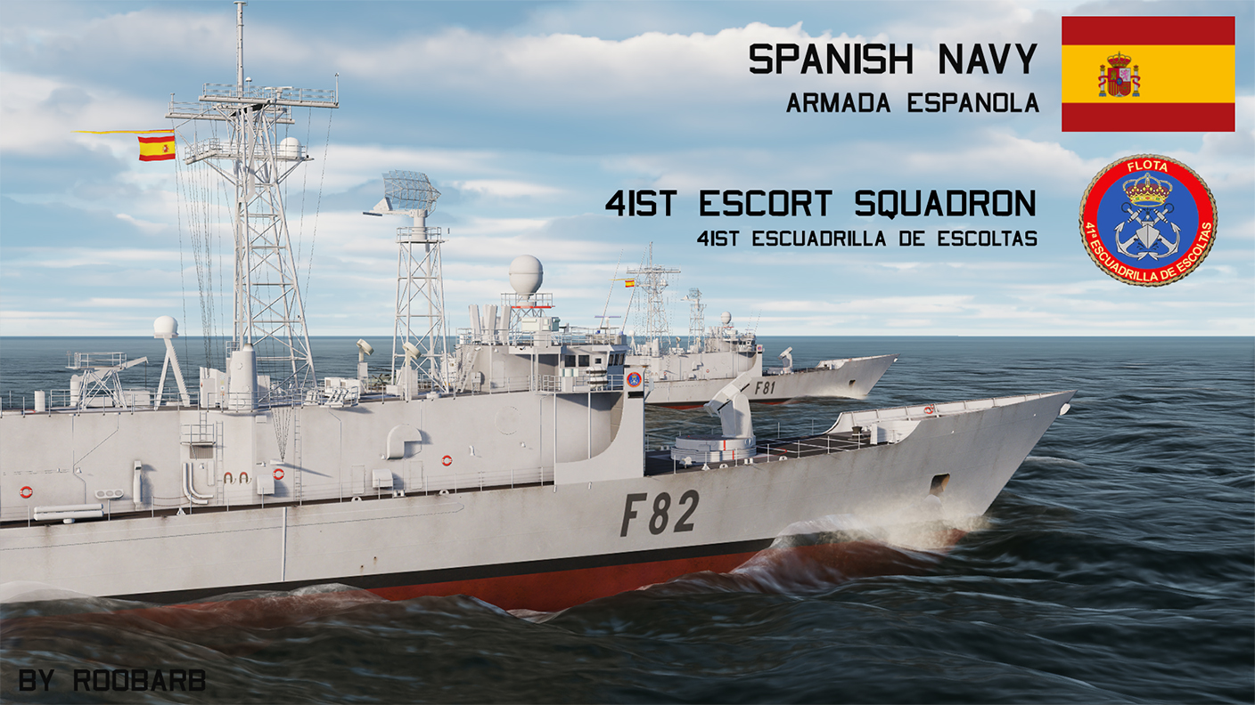 Spanish Navy Armada Española Perry Class 41st Escort Squadron
