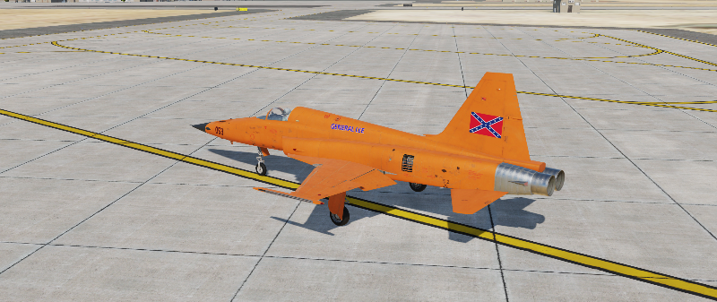 F-5E-3 General Lee skin
