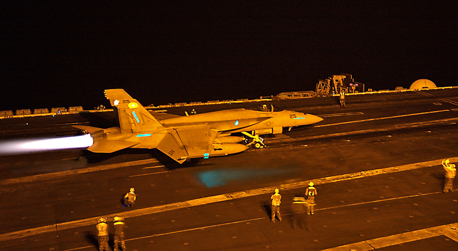 Operation: Down Periscope (F/A-18 Night Hop)