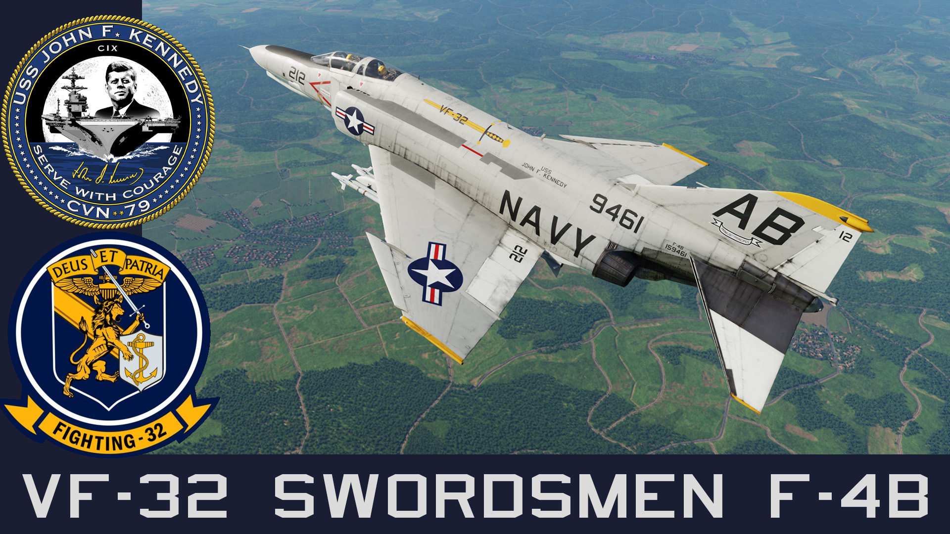 VF-32 Fighting Swordsmen Mid F-4B