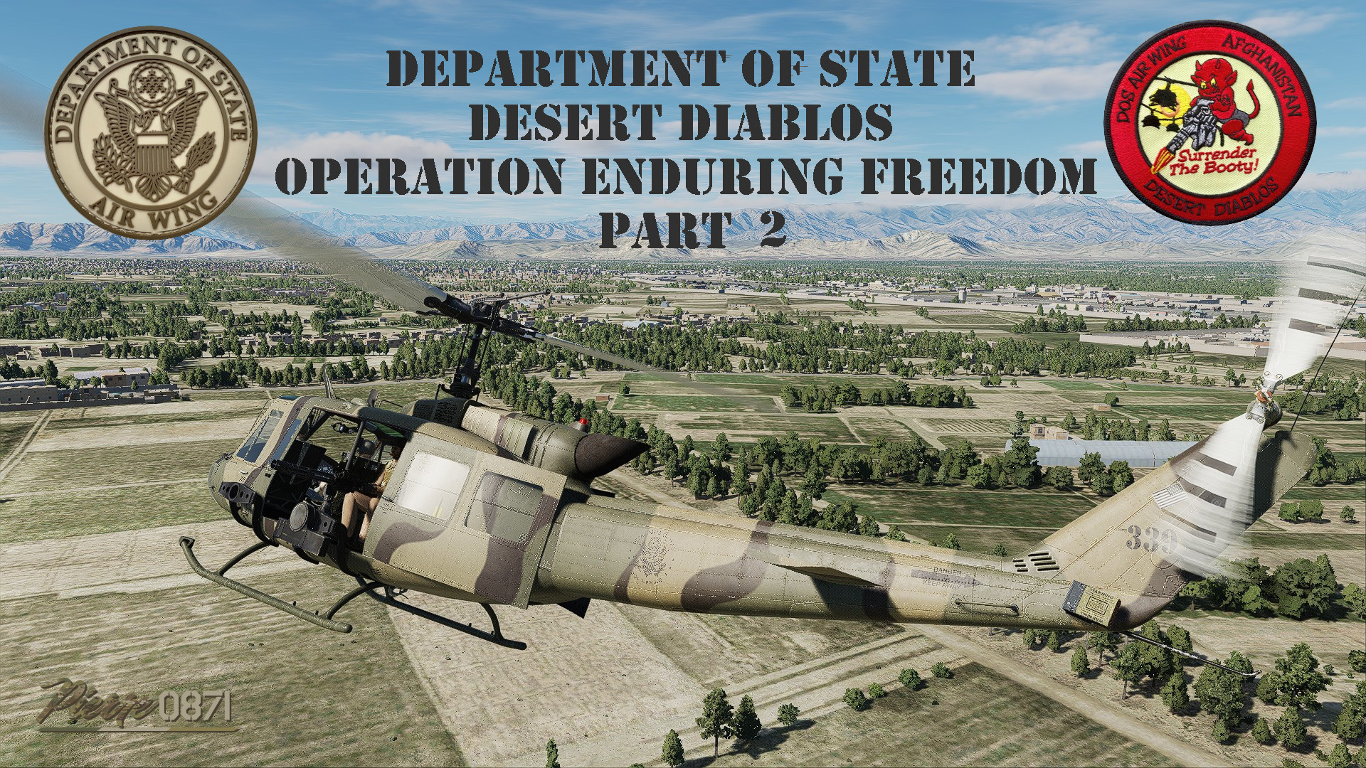 UH-1H HUEY 2 DOSAW Part 2 OEF