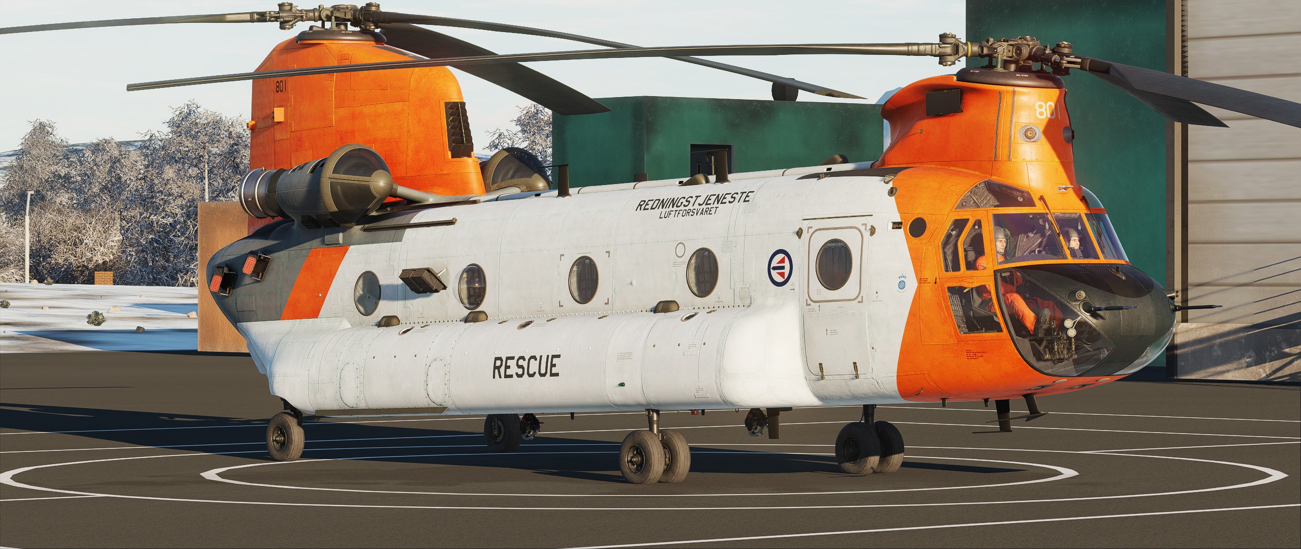 CH-47 RNoAF 330 SQN SAR (Fictional)