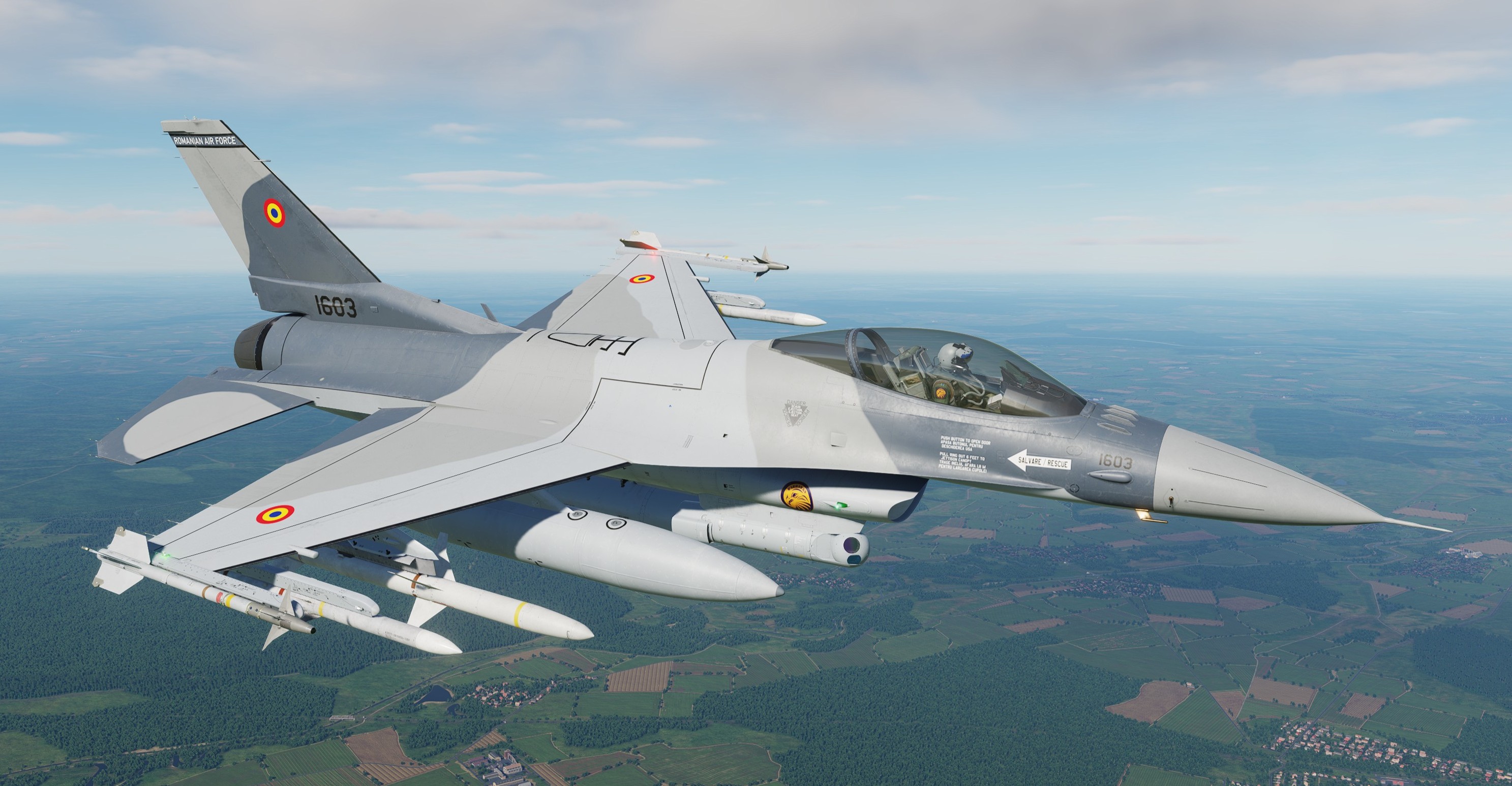 F-16C Block 50 - Romanian Air Force, 53rd Fighter Squadron, Carpathian Ghost
