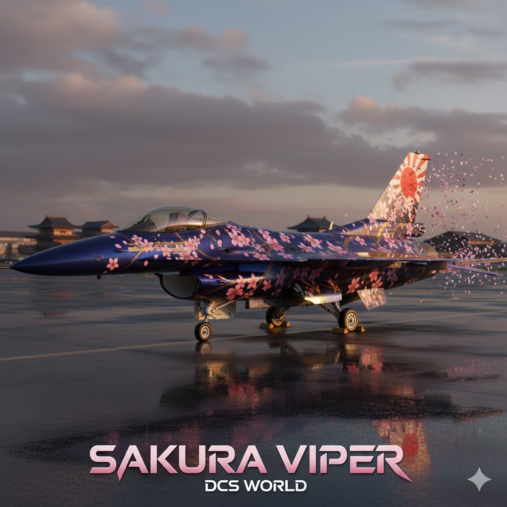 F-16C | Sakura Viper – Cherry Blossom