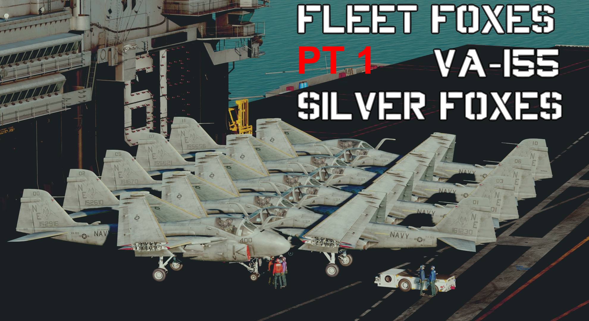 Fleet Foxes Part 1 - VA-155 Silver Foxes MODEX 400/401/402/403/405