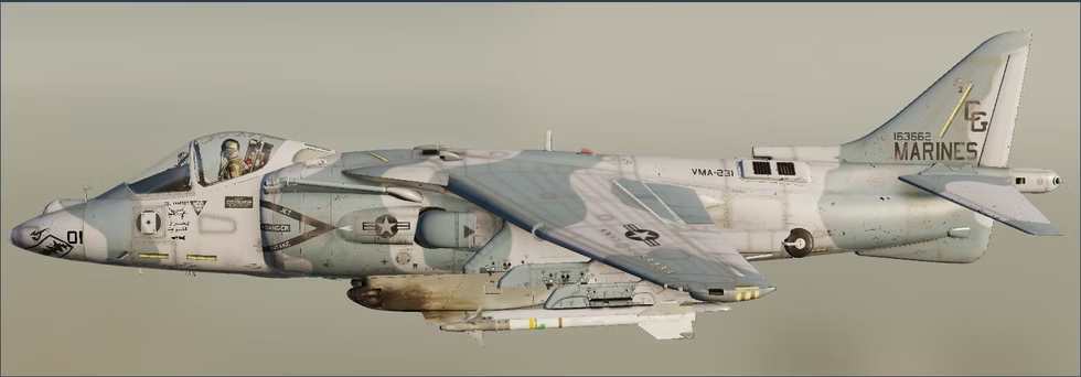 AV-8B VMA-321 Venom 163662