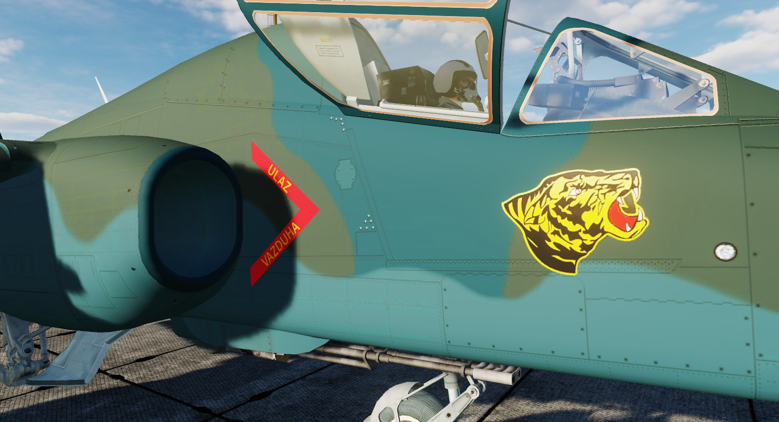 Su-25T/Serbian Air Force/241. LBAE/Fictive