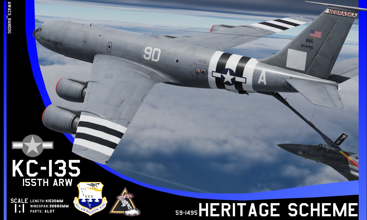 155th Air Refueling Wing Nebraska Air National Guard Heritage Scheme