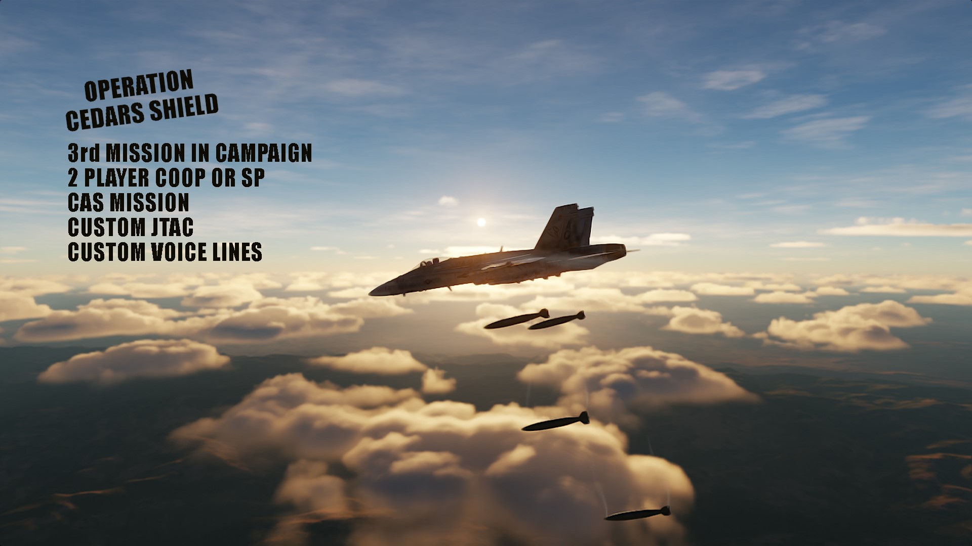 Operation Ceder Shield Mission 3 COOP2 + SP | CAS Mission