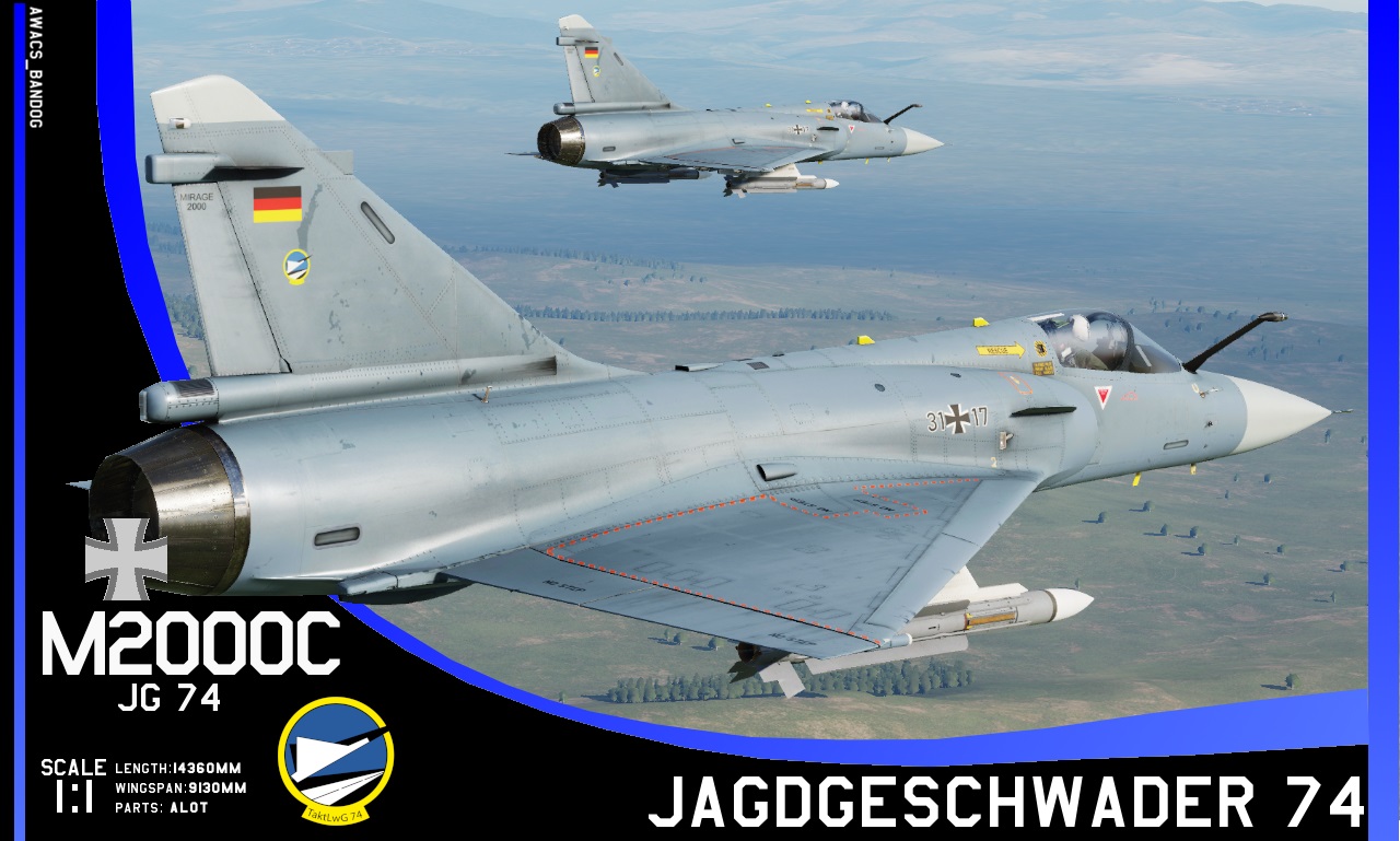 Jagdgeschwader 74 Mirage 2000C