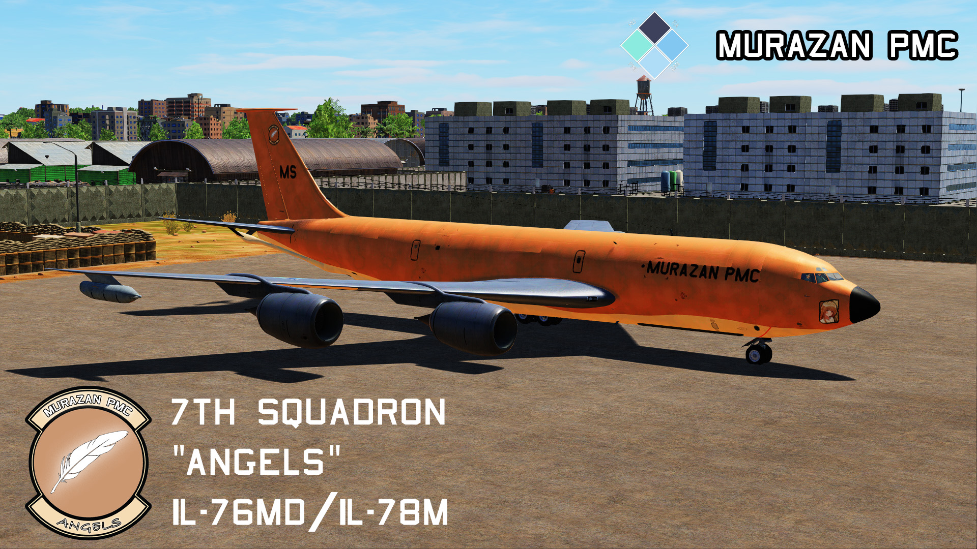 KC-135/IL-76MD/IL-78M Murazan PMC 7th Squadron "Angels" 