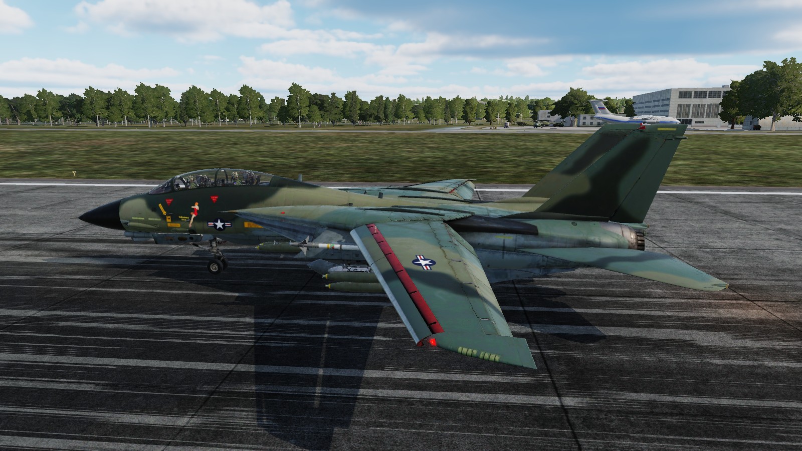 F-14A - SAC - Memphis Belle - USAF 