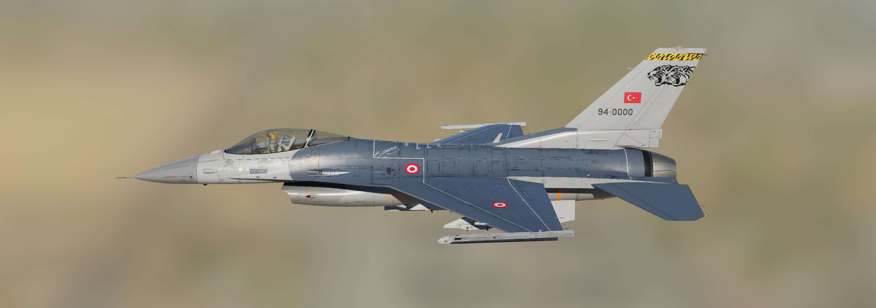 Turkish Air Force 192.Kaplan Filo_4K