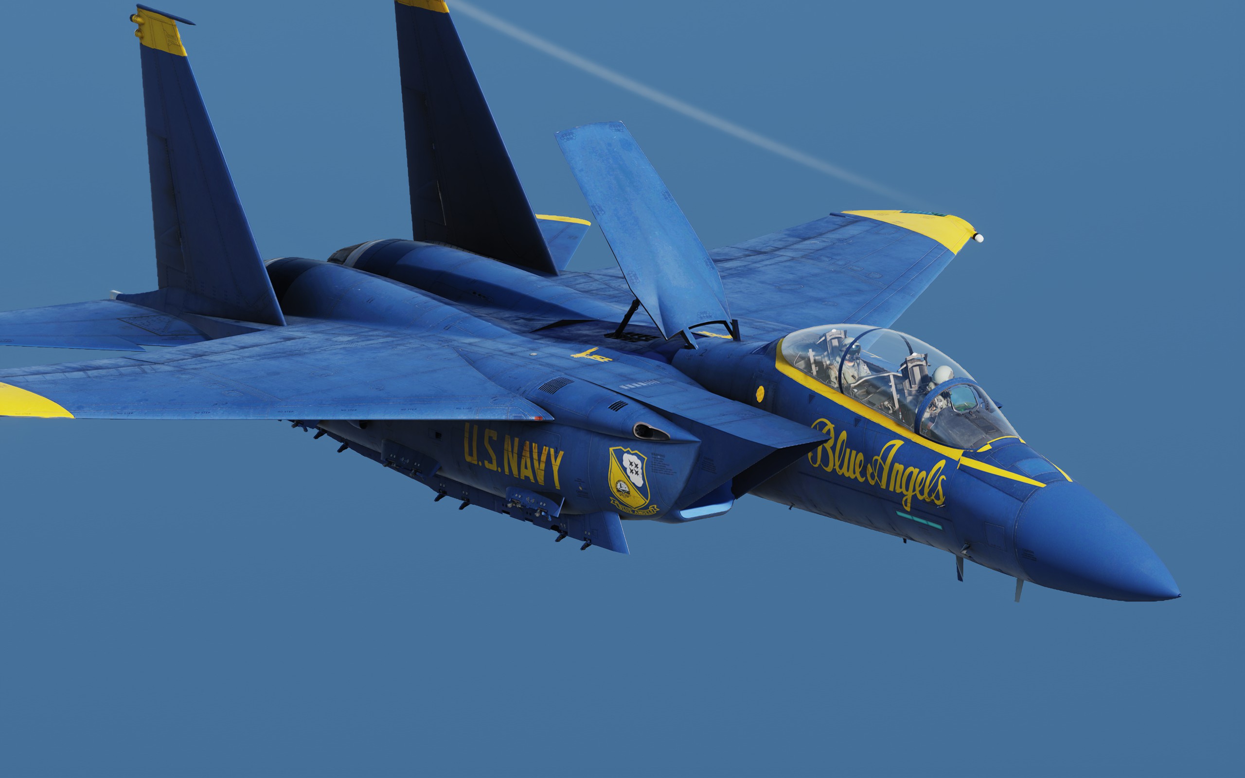 F15E蓝天使航空表演队涂装/Blue Angels Jet Team