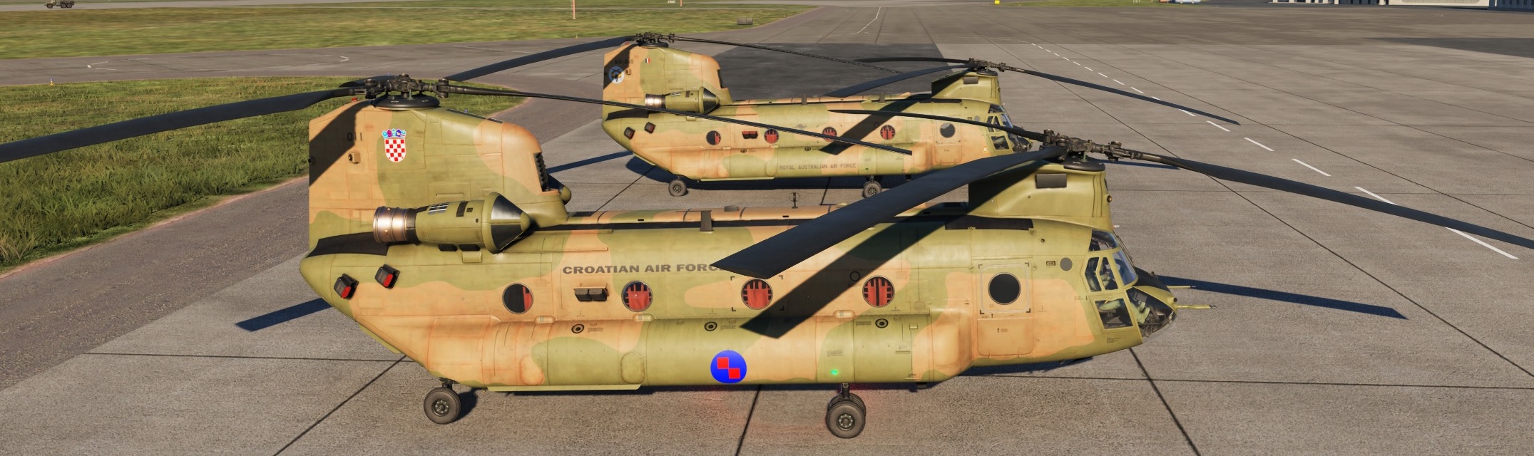 CH-47F Croatian Air Force Forest(Fictional)
