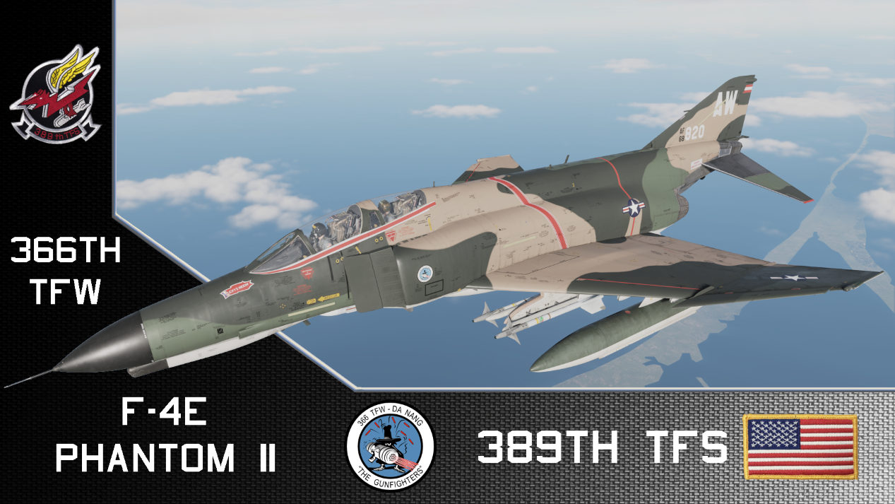 (Fictional) 389th TFS 68-820 F-4E Phantom II