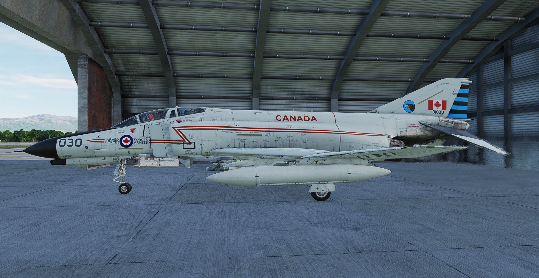 RCAF CF-4E Voodoo livery (Fictional)