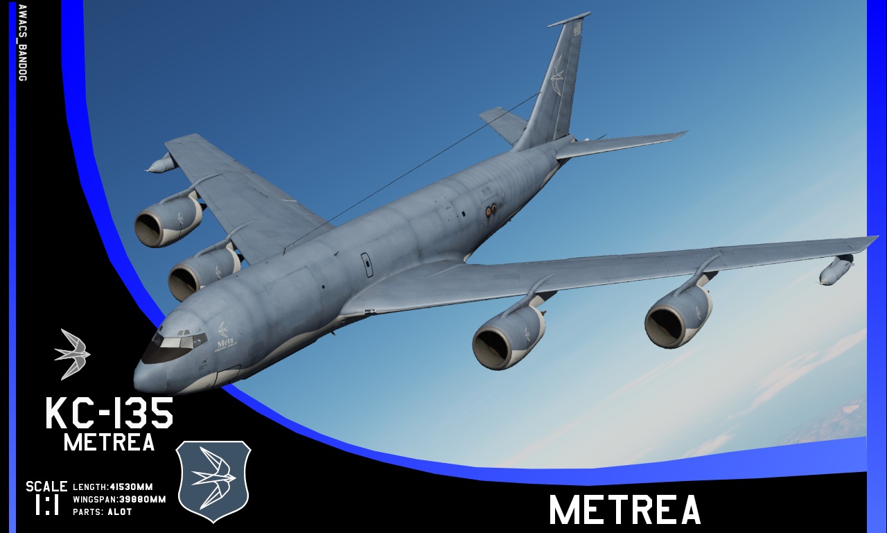 Metrea Strategic Mobility KC-135 Stratotanker