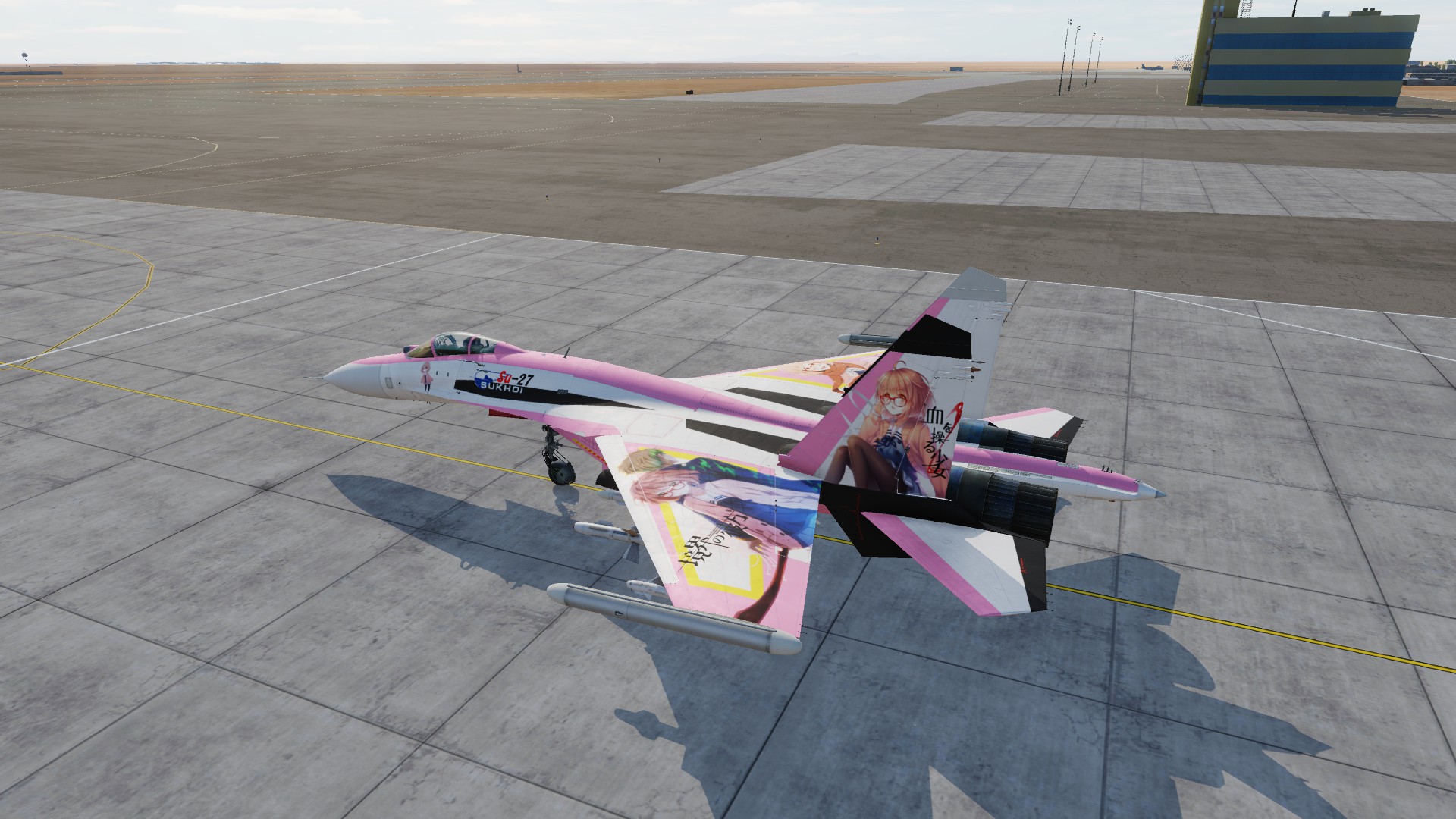 Su-27《境界的彼方》栗山未来涂装