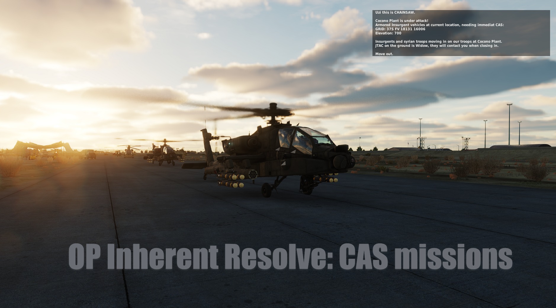 OP Inherent Resolve: randomized CAS missions