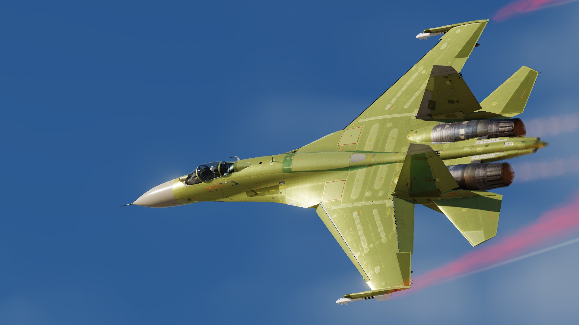 Unpainted Su-27 