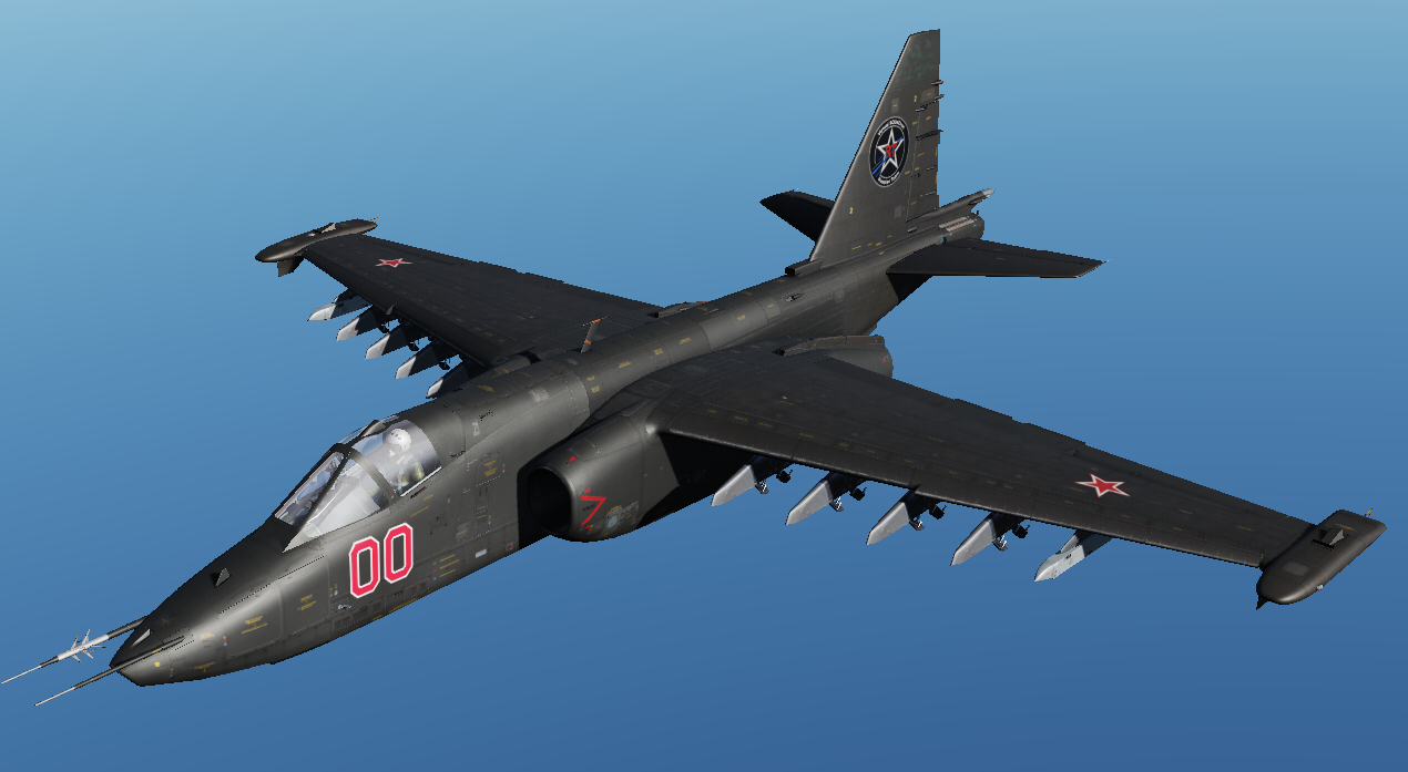 Су-25 Горячие Скалы "Russian Team"