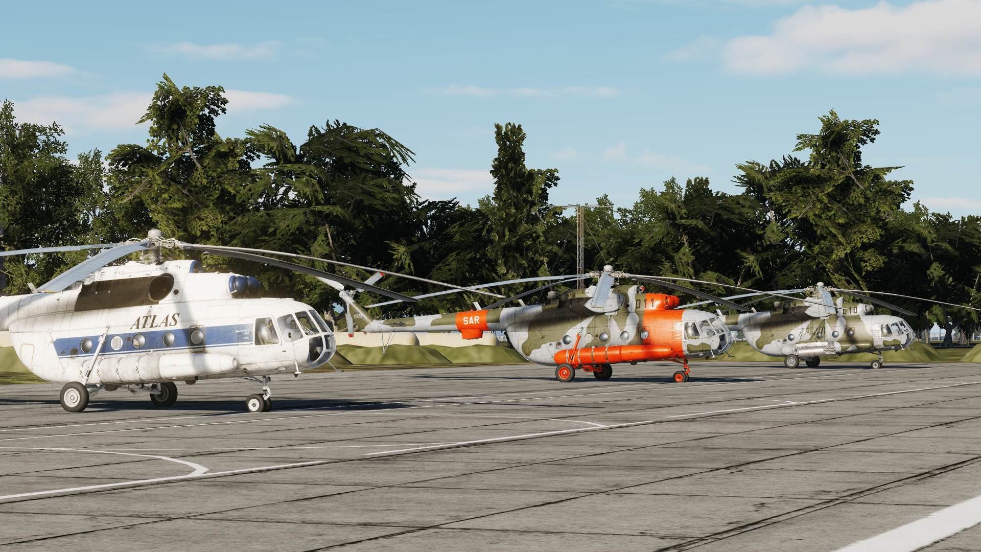 Atlas - Mi-8 Skin pack