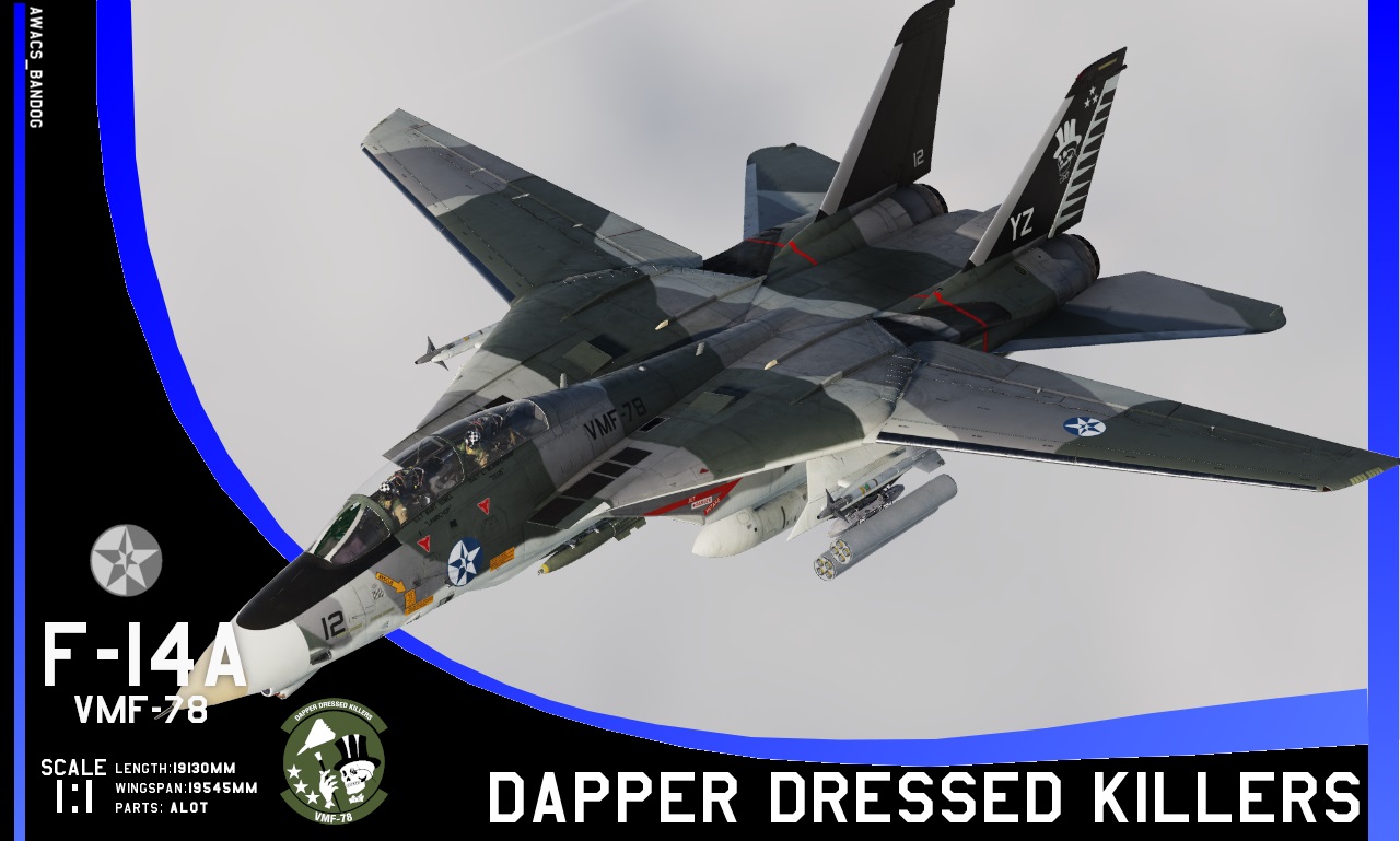 Ace Combat - Marine Fighter Squadron 78 "Dapper Dressed Killers" 1976