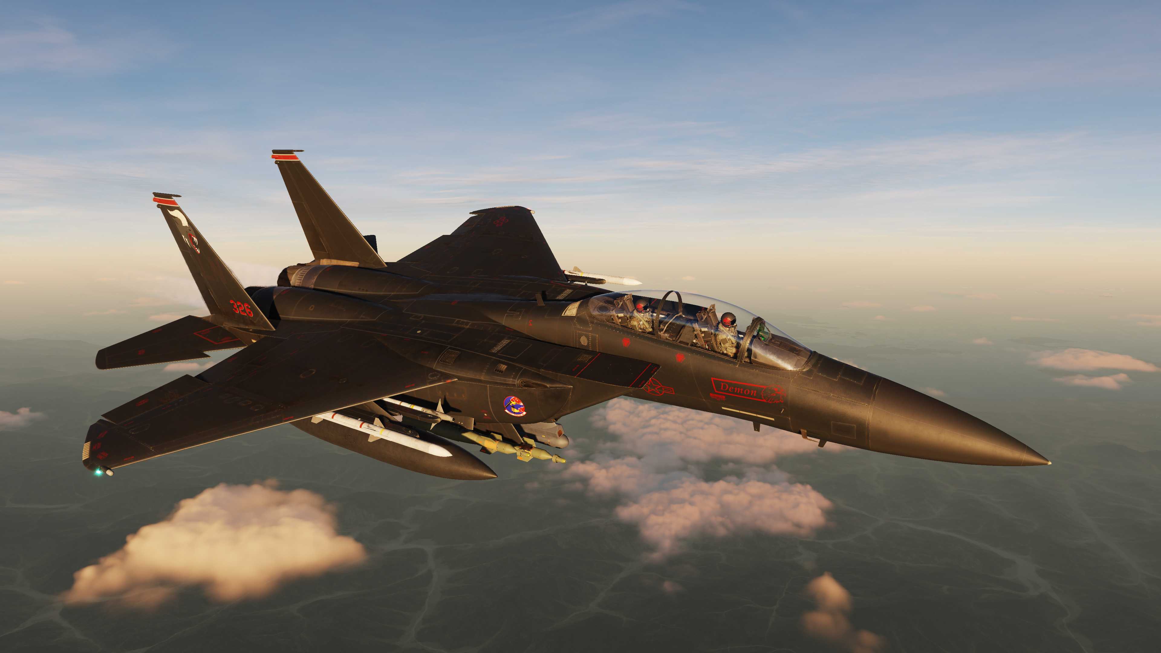 F-15E Strike Eagle "Dark Eagle" Fictional skin