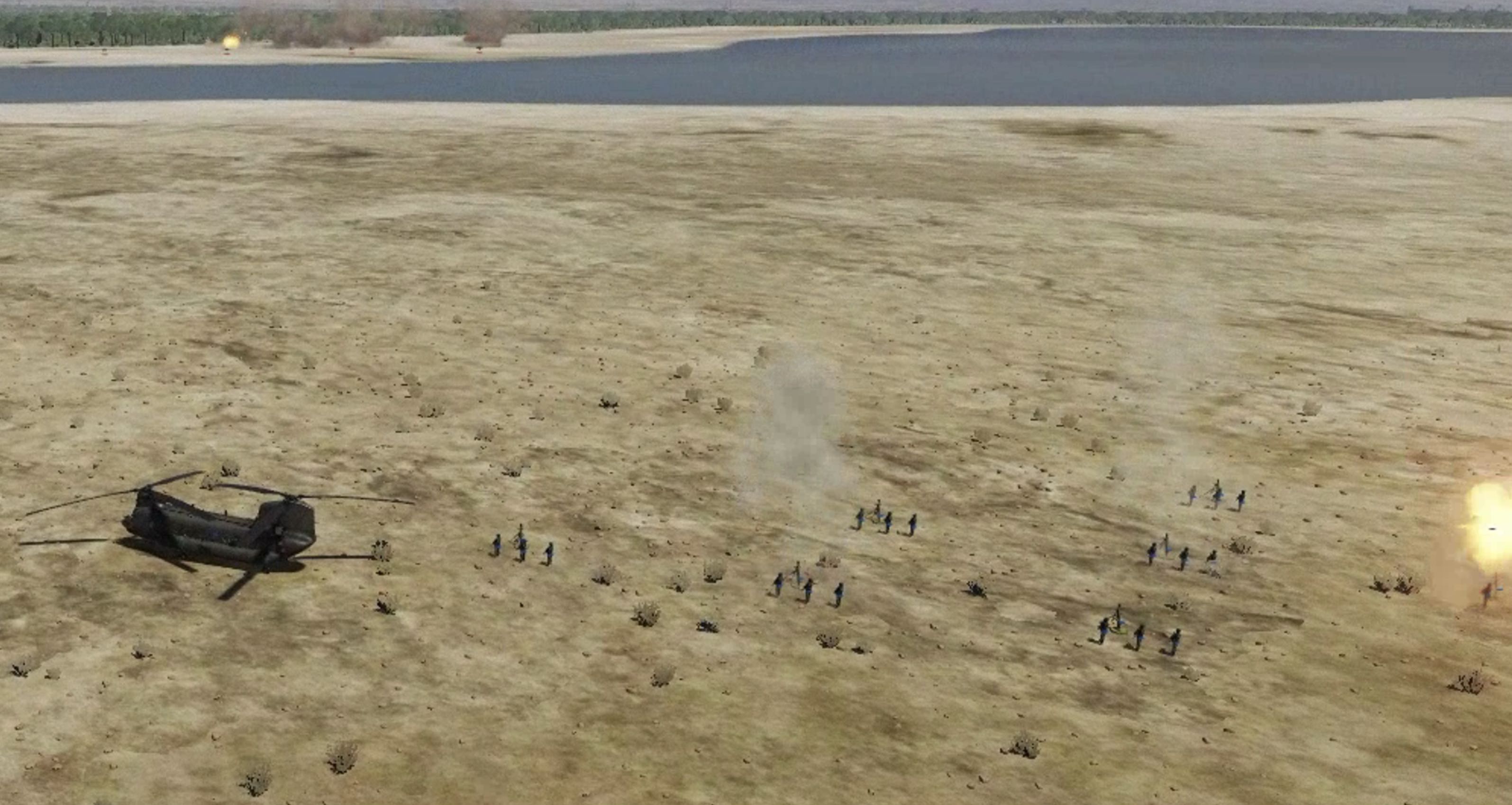 CH47 Helo Deployable Mortar Teams