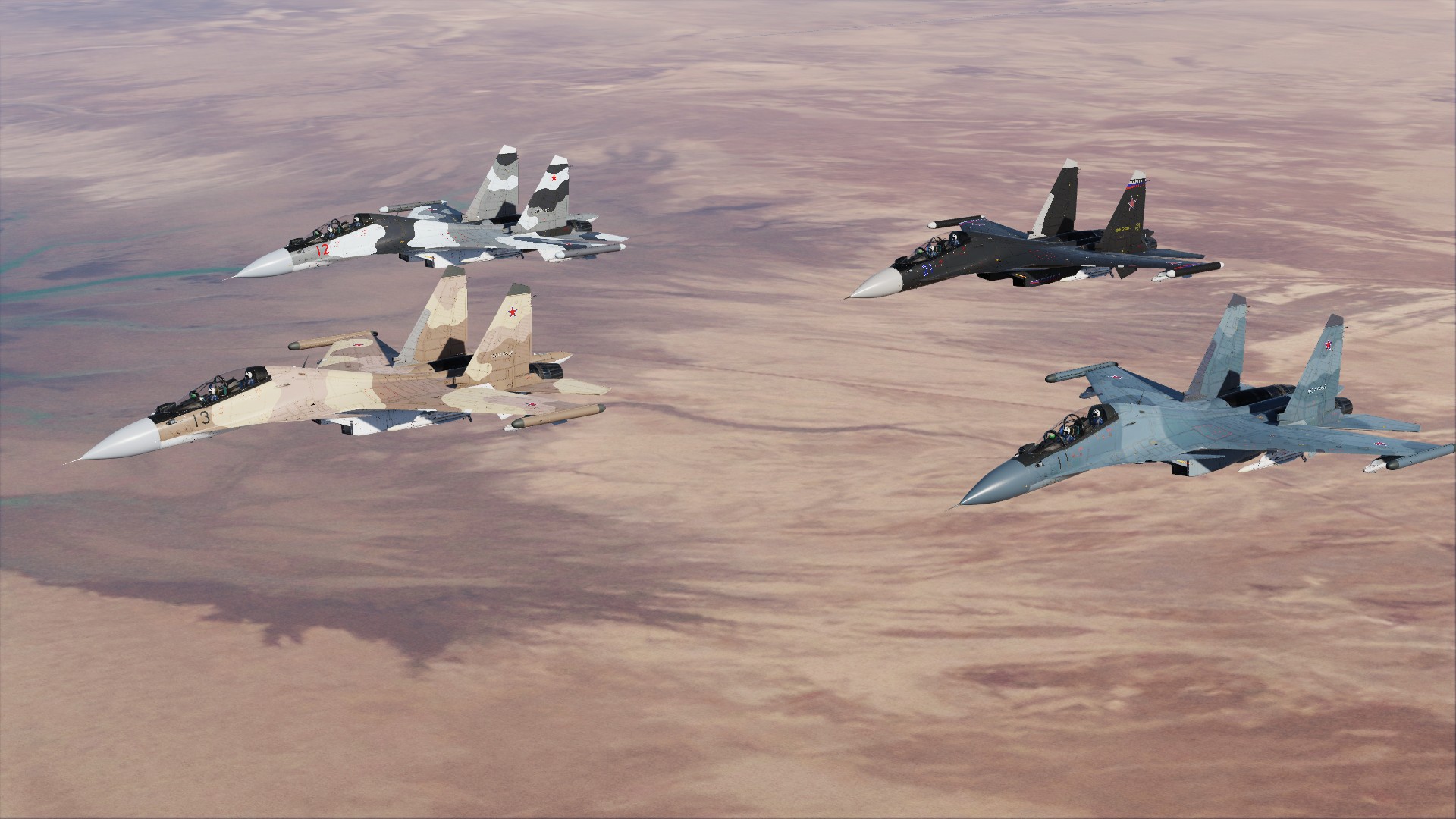 SU-30SM RUSIA (CODENAMEFLANKER MOD)  PACK SKINS FICCIONAL 