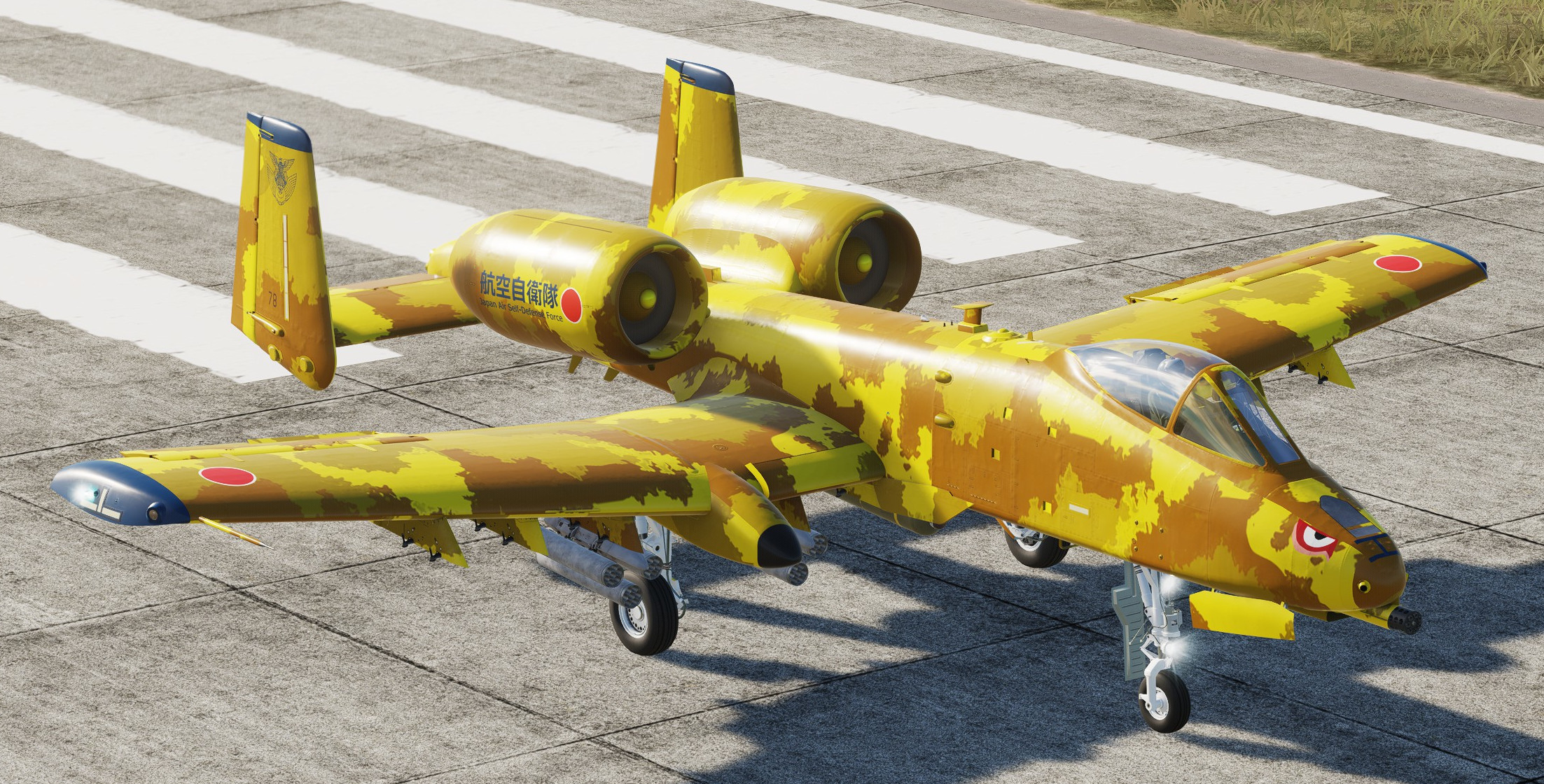 A-10Cii "Yellow Camo" Japan Air Self-Defense Force #21