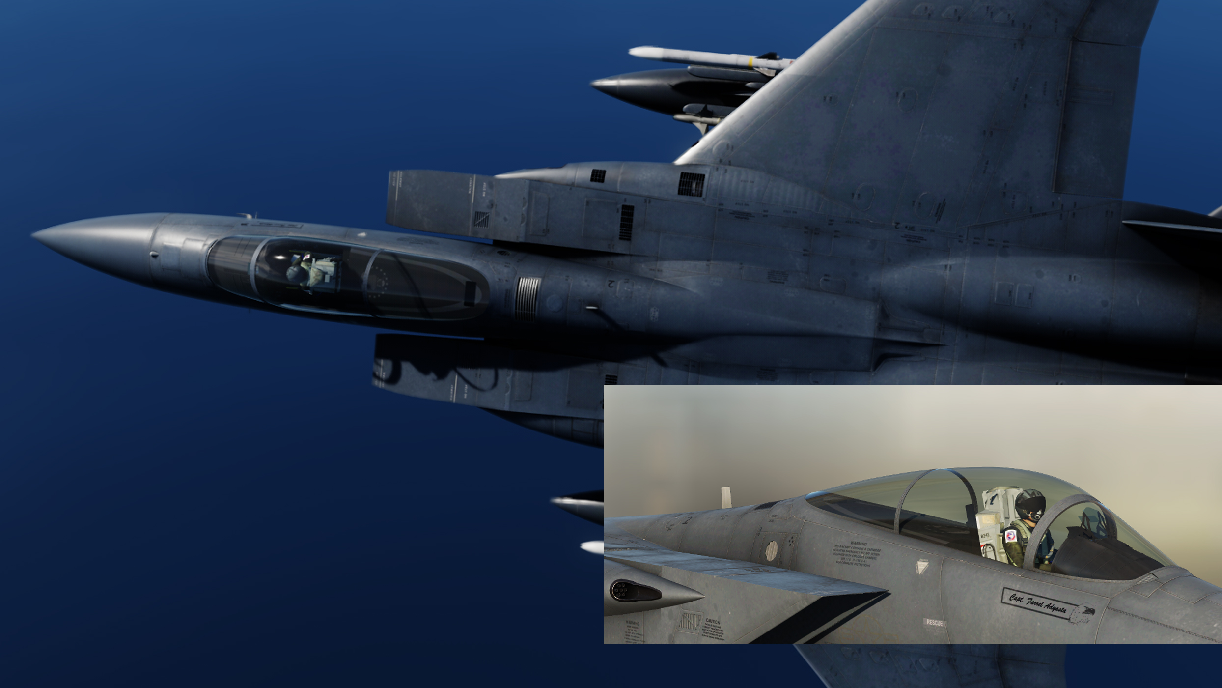 F-15C Pilot Skin  -Cockpit