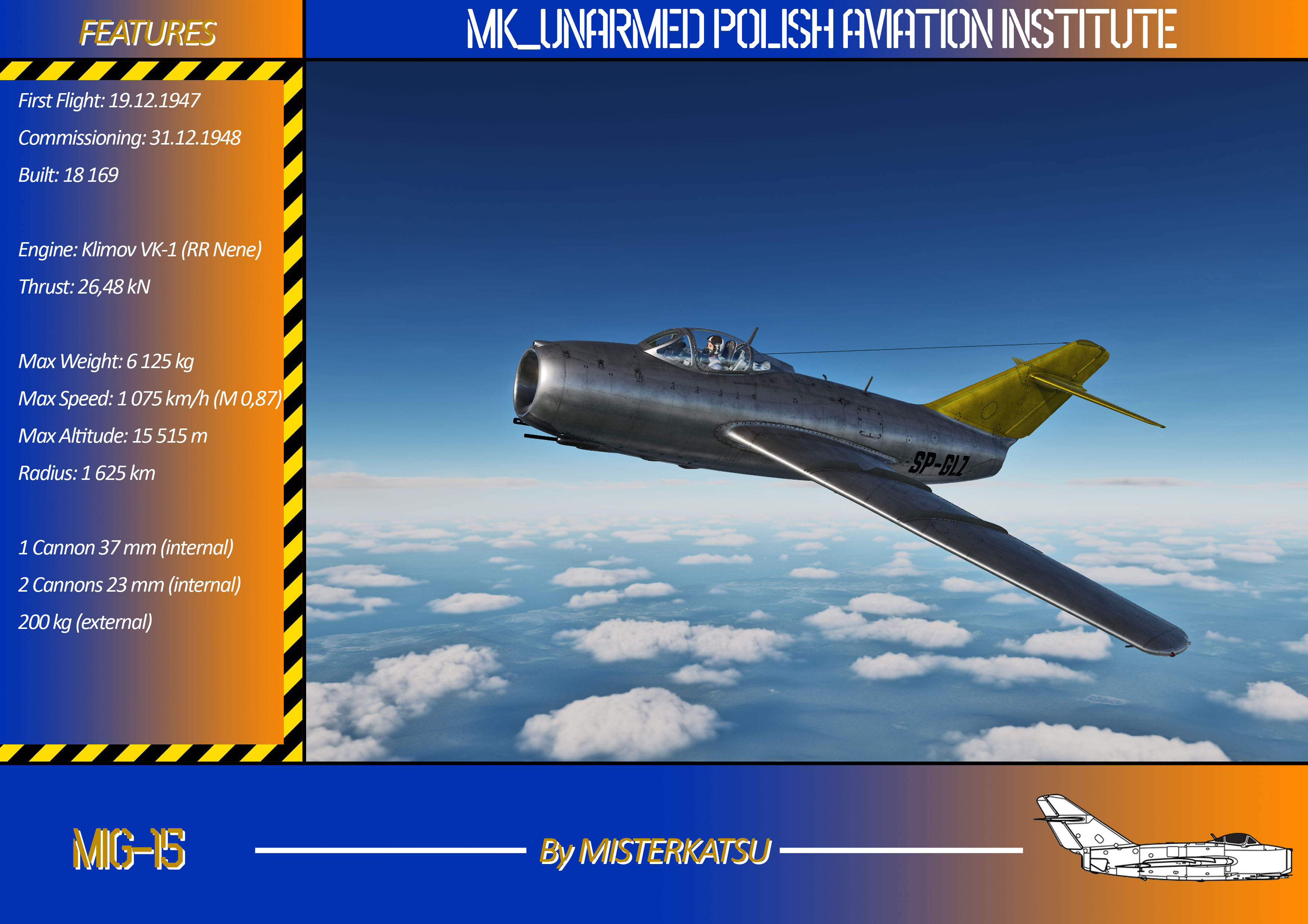 UNARMED POLISH AVIATION INSTITUTE