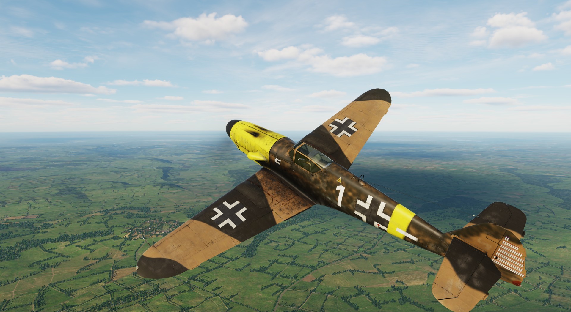 BF-109 4./JG77 Staffelkapitän Heinrich Setz