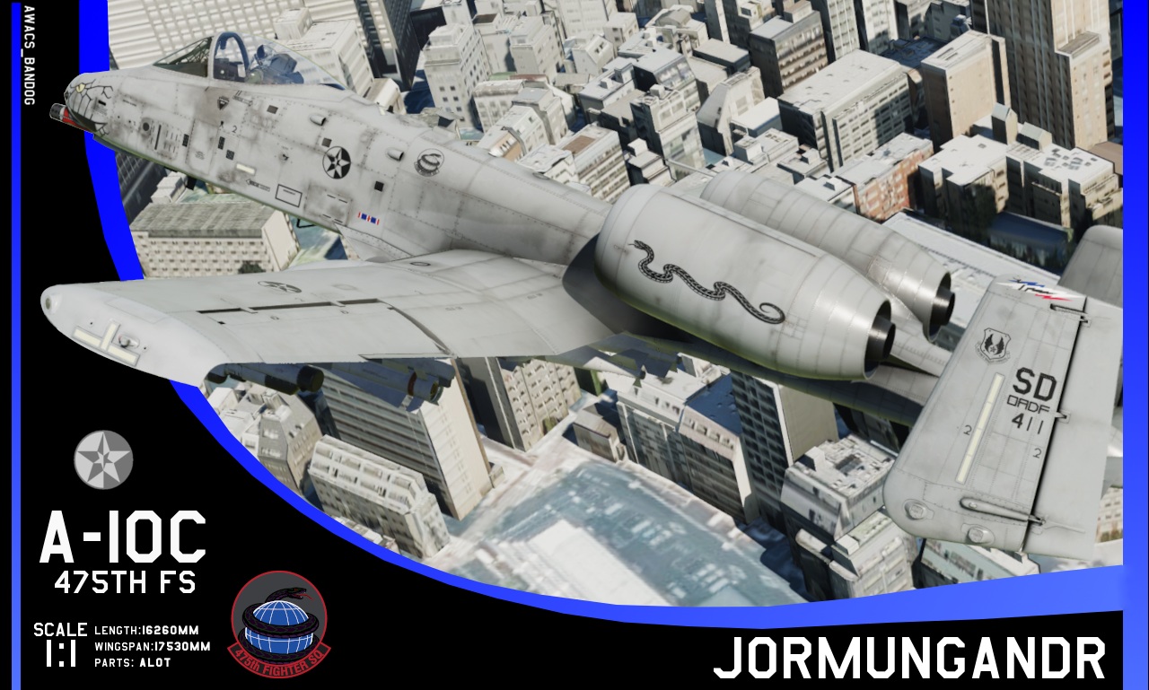 Ace Combat - 475th Fighter Squadron 'Jormungandr' A-10C