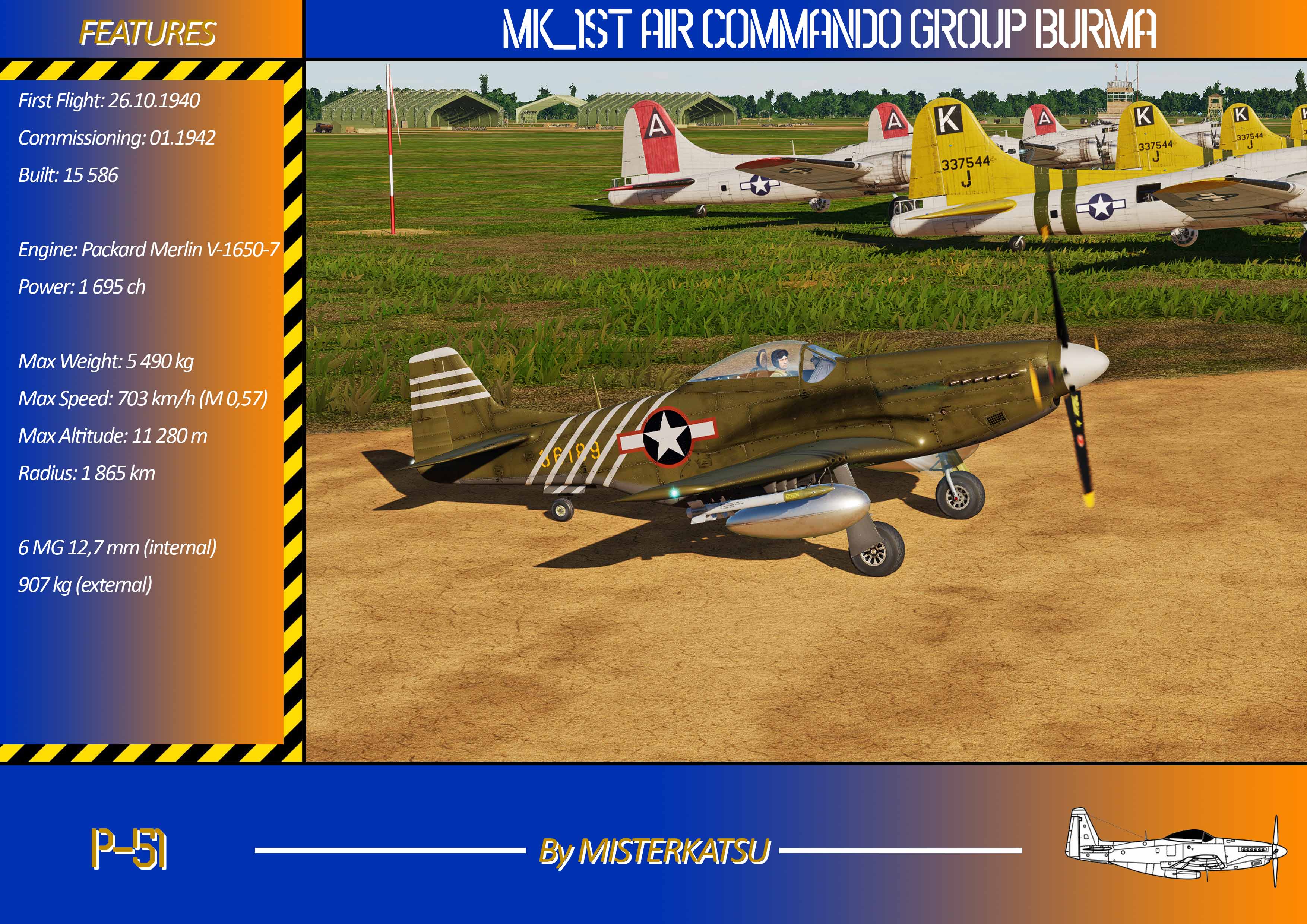 1st Air commando Group Burma