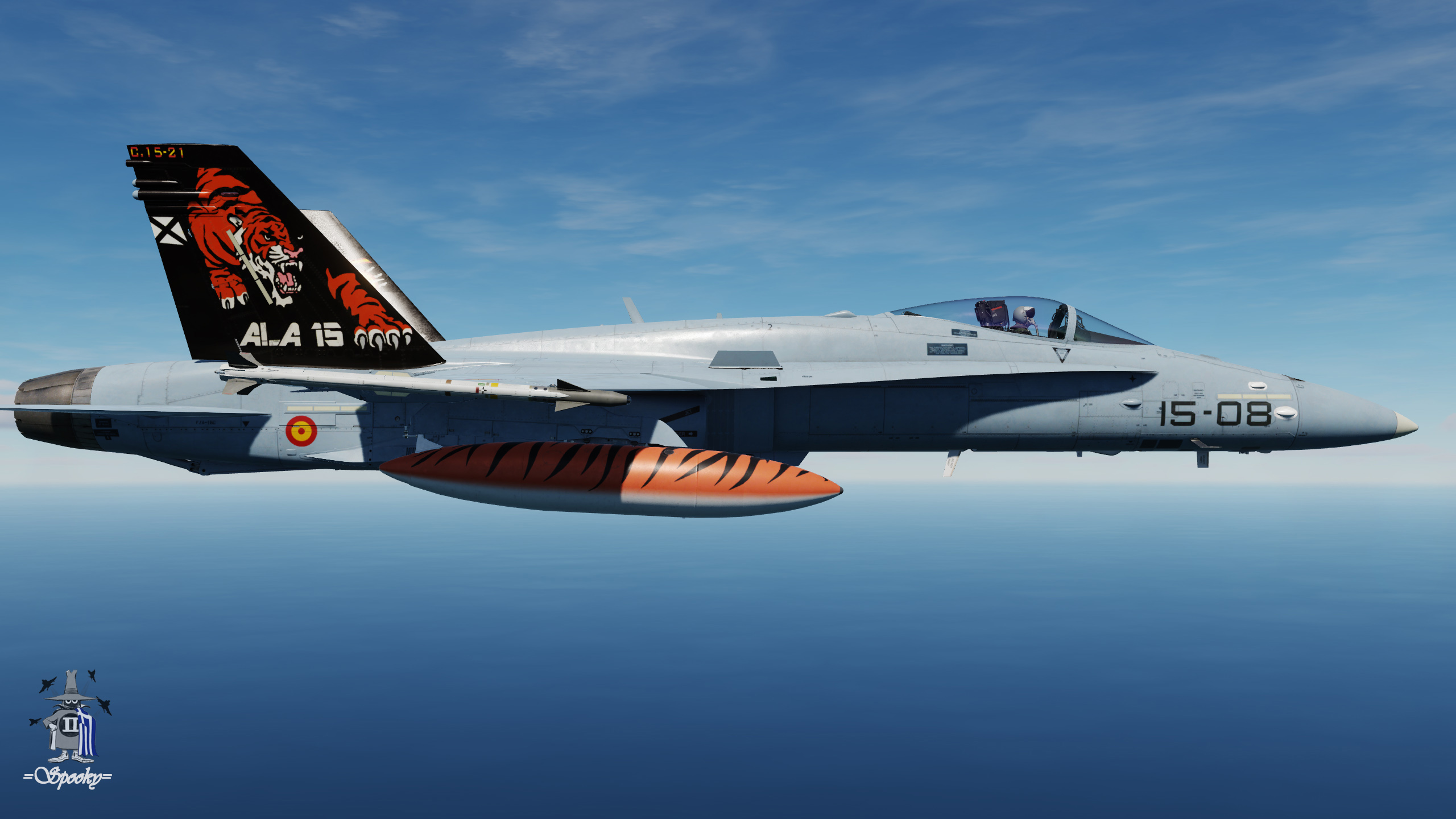 Spanish Air Force FA-18C ALA-15 NTM 22