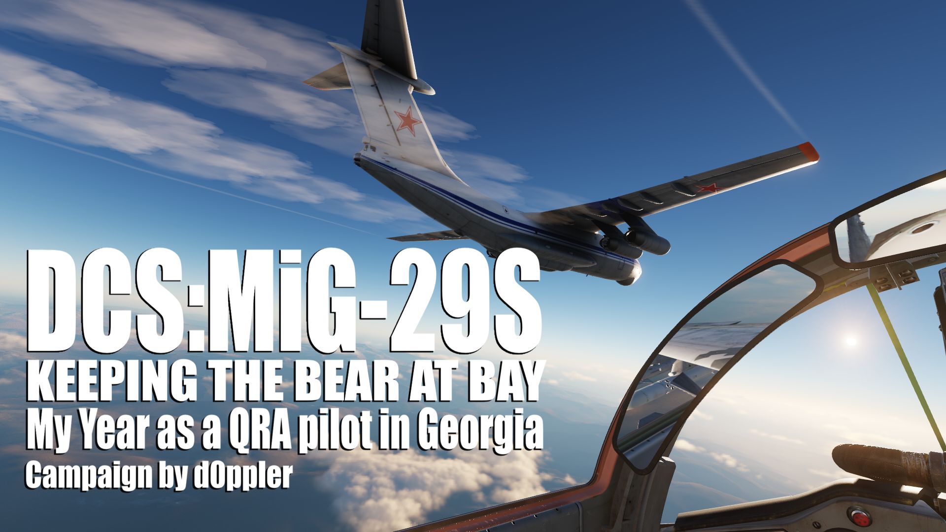 Keeping the bear at bay - 2.9 Fulcrum Campaign with voiceovers - QRA missions - Cold war