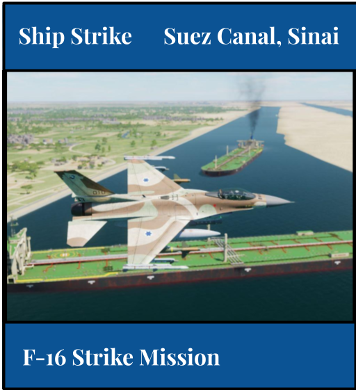 Sinai ship strike *F16*