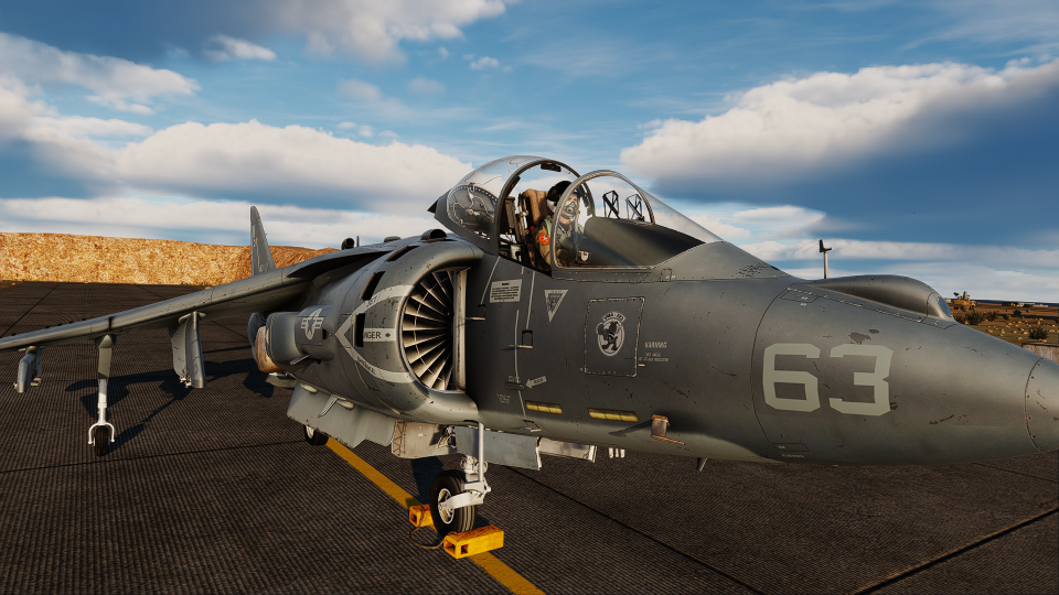 Marine Corps Overwatch AV8B Harrier F/A-18