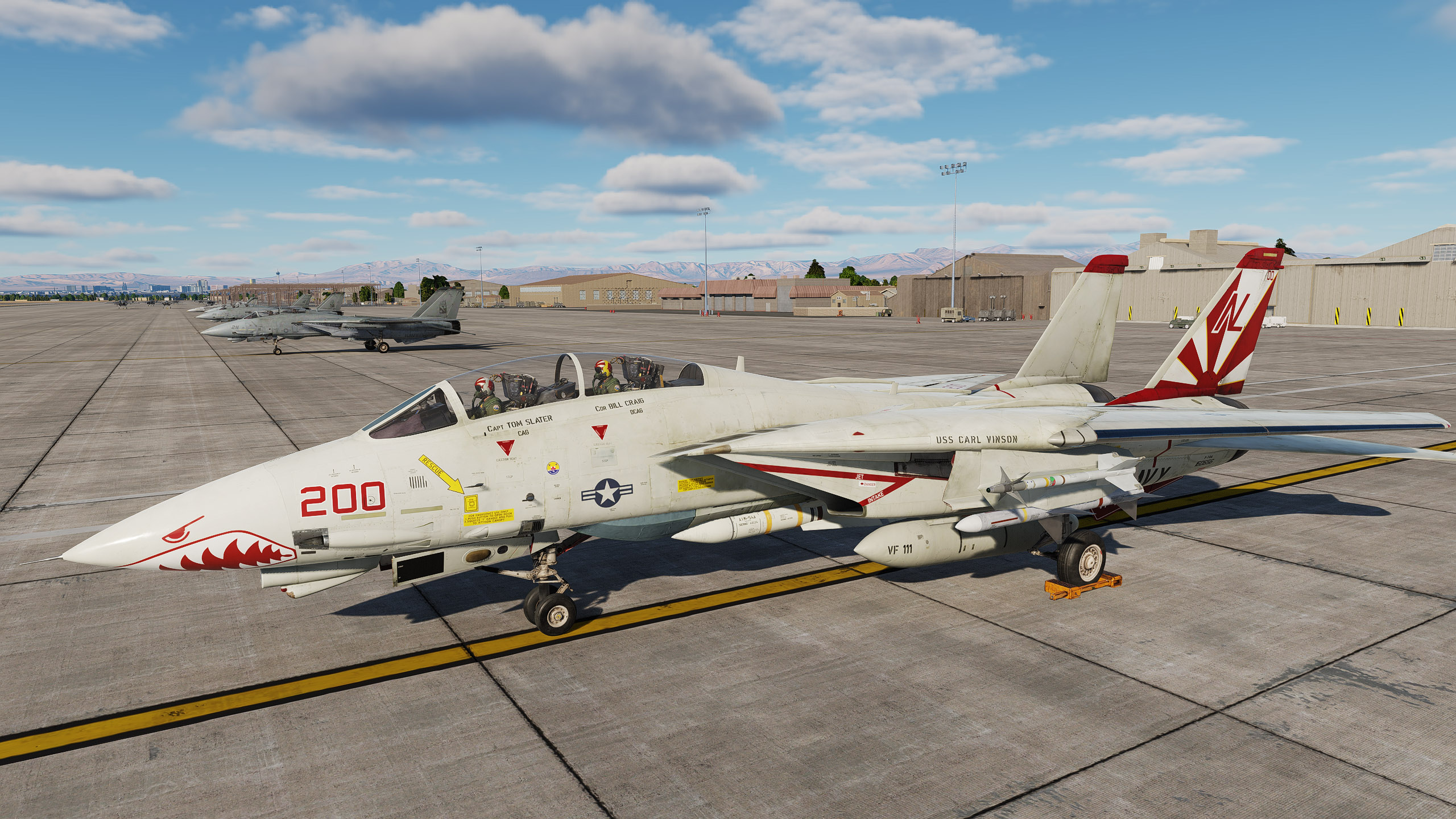 F-14A VF-111 NL200s and NL201