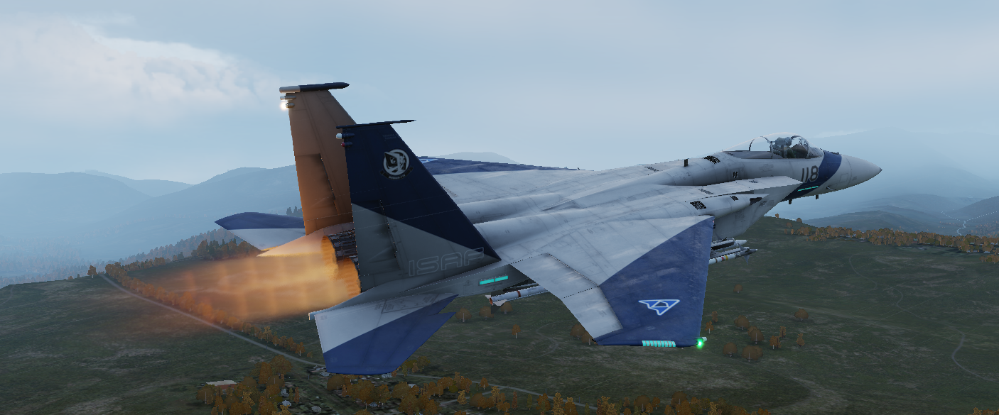 Ace Combat 04 - ISAF 118th Tactical Fighter Wing "Mobius Squadron" F-15C Eagle