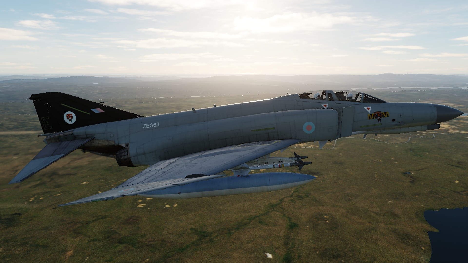 RAF, 74(F) Sqn, ZE363, F-4J(UK), 1990