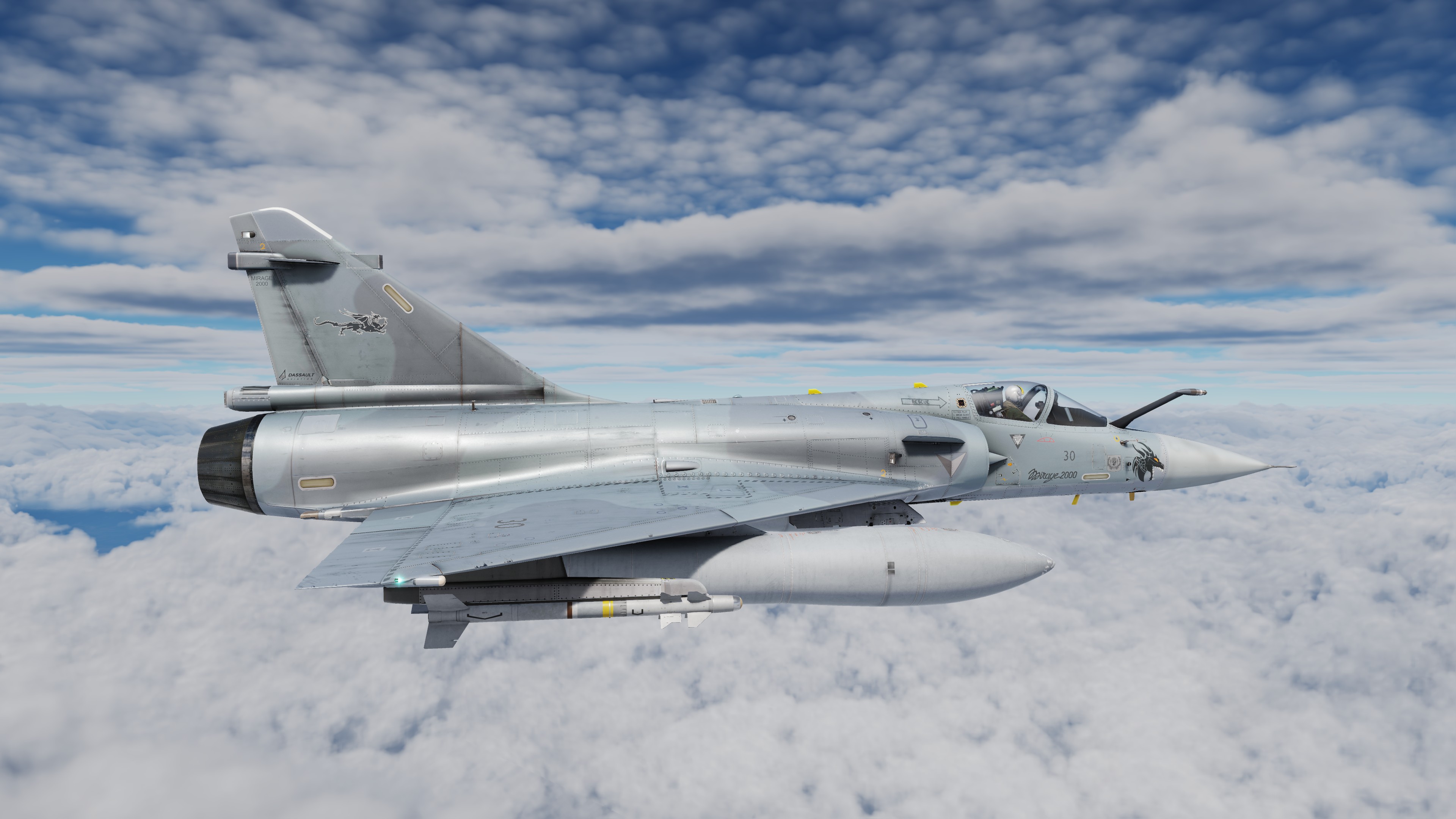 ACE COMBAT - M2000C - Nordennavic Royal Air Force V3 - Sqn "Cote d'Or" SPA65